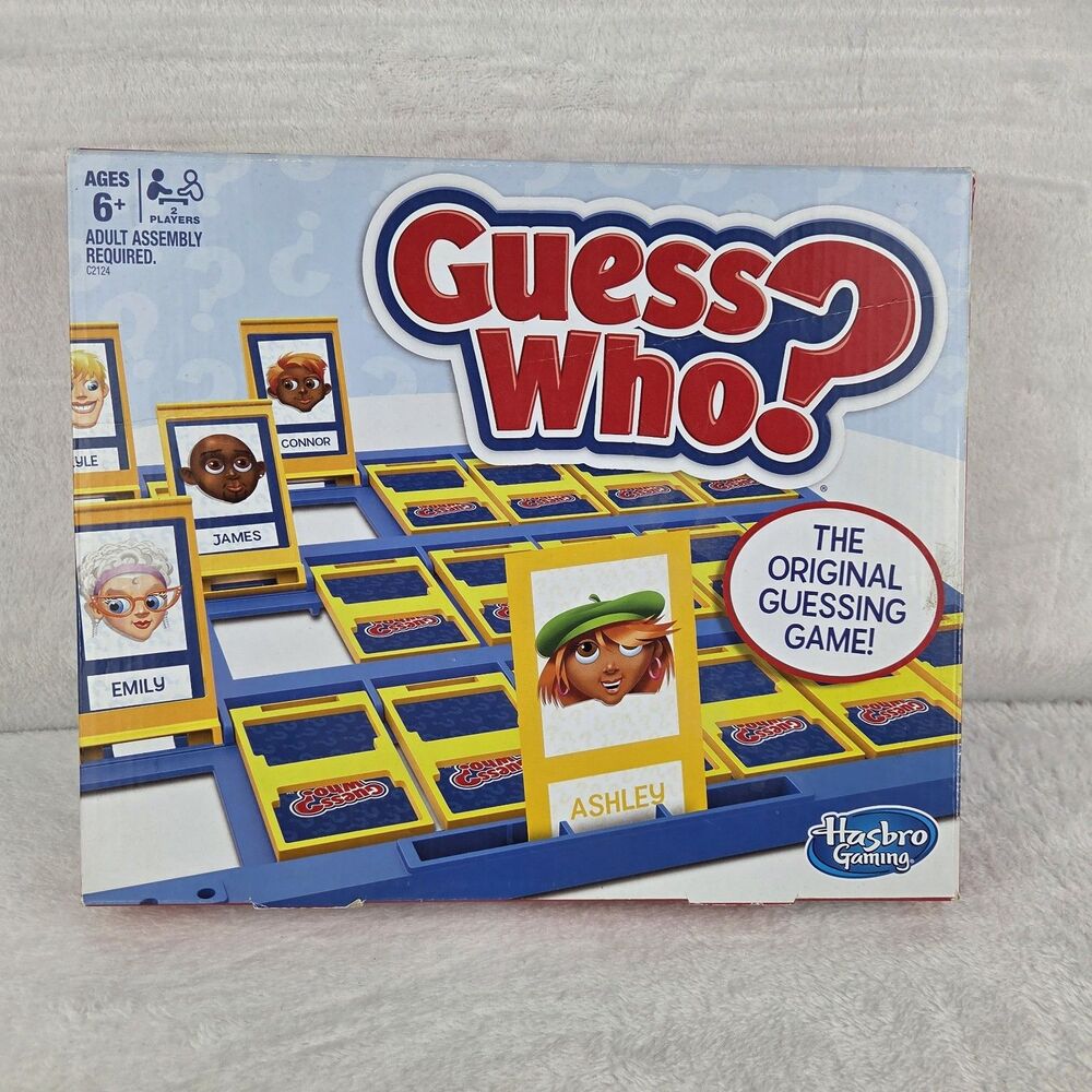Guess Who? Board Game The Original Guessing Game COMPLETE 2016 Version